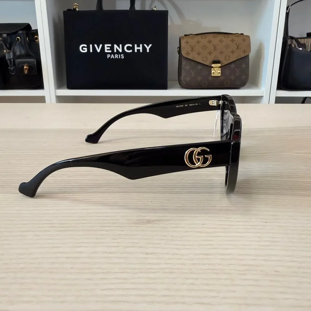 Gucci Generation Cat Eye Sunglasses, 58mm Black